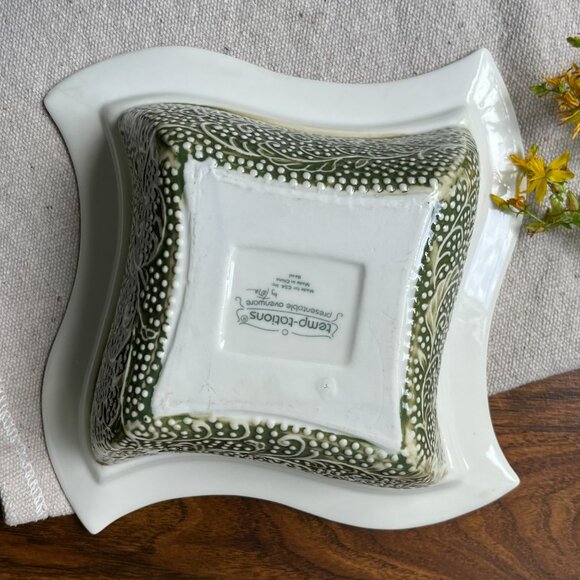 8.75" Bakeware Caserole Dish Presentable Ovenware Temp-Tations by Tara - Picture 13 of 16